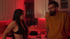Sweet latin girl have a conversation with the porn king in Colombia Thumb