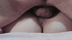Bf watches me masturbating and then | Cum inside me | Thumb