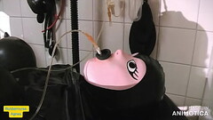 Rubbernurse Agnes - Oral infusion with 3 day old stale piss from Agnes Thumb