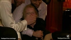 Group of slaves fucked at bdsm party Thumb