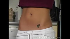 Latina Belly Button Jerk Off Instructions Thumb