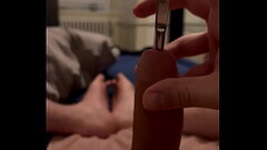 Urethral insertion 9mm sounding Thumb