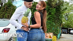 CARNEDELMERCADO - (Melissa Lujan, Zacarias Blandon) - Bubble Butt Latina Amateur Pick Up And Fucked By Casting Agent Thumb