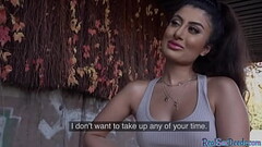 POV euro beauty stuffed after sucking and giving tugjob Thumb