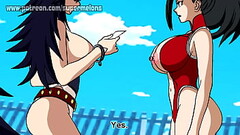 Nemuri and Momo have fun during an exam. Thumb