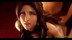 Hard fucked from behind by Aerith ( Animation uncensored) Thumb