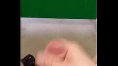 Dick at Middelfart rest room in Denmark Thumb