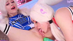 Horny Cheerleaders Squirt TEASER Thumb