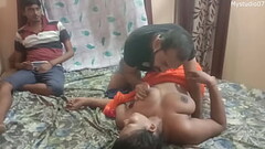 Small penis husband sharing his wife with cum inside her pussy!! Thumb