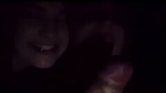 Two naughty sluts suck my cock in the movie theater Thumb