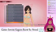 VTuber LewdNeko Plays Senran Kagura Burst Part 1 Thumb