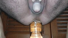 1.25 Bottle Fucking deep in hungry Ass. Thumb
