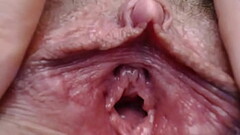 amateur big clit rubbing orgasm in closeup webcam Thumb