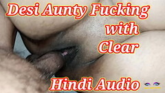 Desi Aunty Fucking with Clear Hindi Audio Thumb