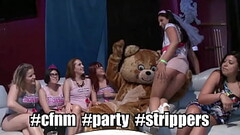 DANCING BEAR - All She Wanted For Her Bachelorette Party Was A Big Dick Male Ho, So We Gave Her Multiple! Thumb