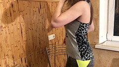 I Paid The Courier With My Tight Pussy And Blowjob Russian Amateur With Dialogue Thumb