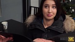 DEBT4k. Loan agent takes hottie from behind for her huge debts Thumb