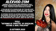 Hotkinkyjo tomatos, xo speculum, fisting &amp_ anal prolapse Thumb