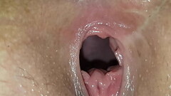 despues de cojerme a mi putita asi le deje su vagina,bien abierta Thumb